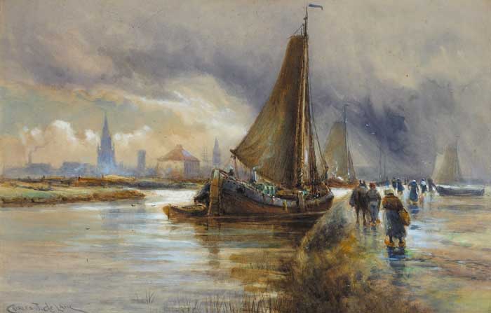 OSTEND, 1894 by Charles John de Lacy sold for 400 at Whyte's Auctions