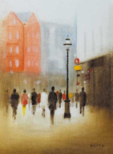 CORNER OF GRAFTON STREET, DUBLIN by Anthony Robert Klitz sold for 1,100 at Whyte's Auctions