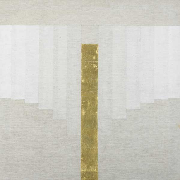 GOLD PAINTING 6, 1978 by Patrick Scott sold for 9,000 at Whyte's Auctions