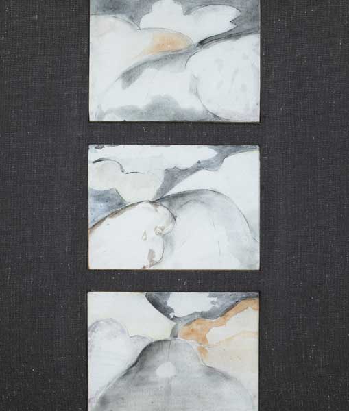 TRIPTYCH: ROAD INTERVALS III, 1967 by Anne Madden sold for 1,600 at Whyte's Auctions