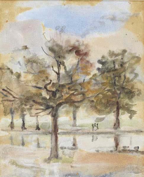 A WET DAY by Sarah Henrietta Purser sold for 1,000 at Whyte's Auctions