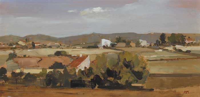 CAMPAGNA NEAR CARLOFORTE II by Martin Mooney sold for 1,900 at Whyte's Auctions