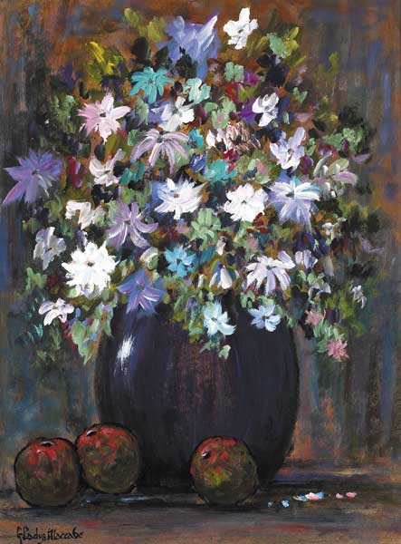 STILL LIFE WITH FLOWERS by Gladys Mccabe sold for 1,400 at Whyte's Auctions