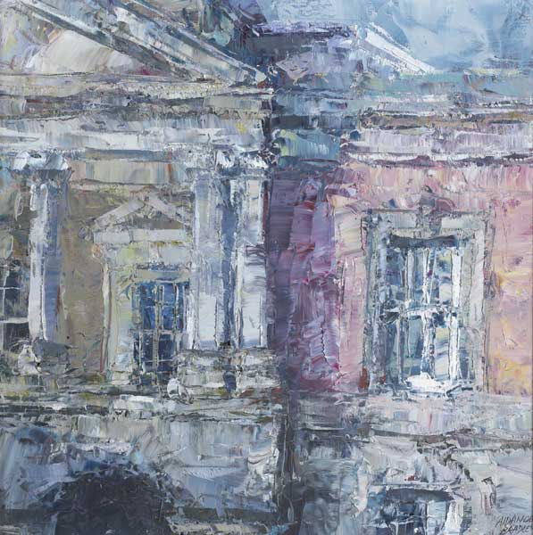 DUBLIN CASTLE by Aidan Bradley sold for 2,500 at Whyte's Auctions