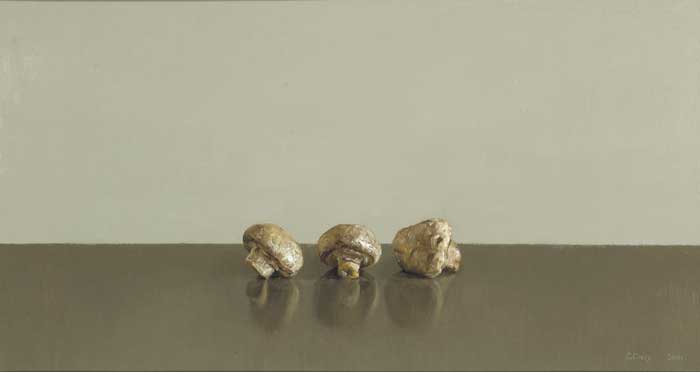 THREE MUSHROOMS, 2001 by Comhghall Casey sold for 1,700 at Whyte's Auctions