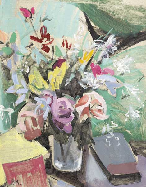 FLOWER PIECE by Frances J. Kelly sold for 3,600 at Whyte's Auctions