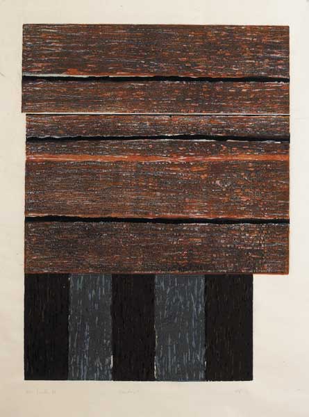 STANDING II, 1986 by Sen Scully sold for 3,000 at Whyte's Auctions