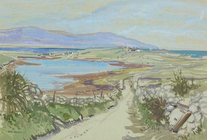 WEST OF IRELAND LANDSCAPE by Bea Orpen sold for 1,050 at Whyte's Auctions