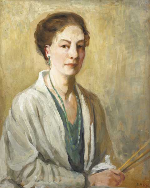 SELF PORTRAIT, c.1906 by Eva Henrietta Hamilton sold for 3,200 at Whyte's Auctions