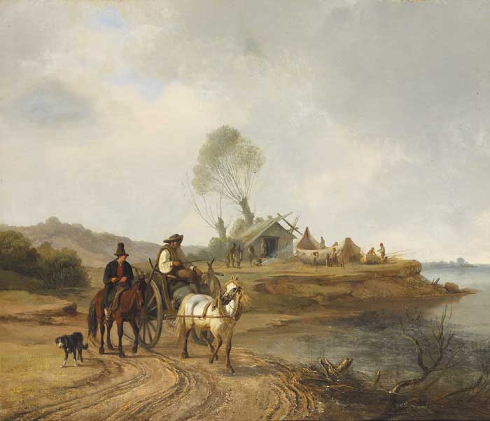 THE SHIPBUILDER'S CART by John O'Connor sold for 4,600 at Whyte's Auctions
