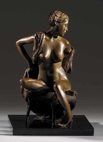 ELLEN DISROBING, 2005 by Paddy Campbell sold for 2,000 at Whyte's Auctions
