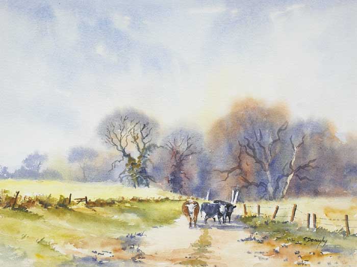 HEADING HOME by Paddy Donaghy sold for 200 at Whyte's Auctions
