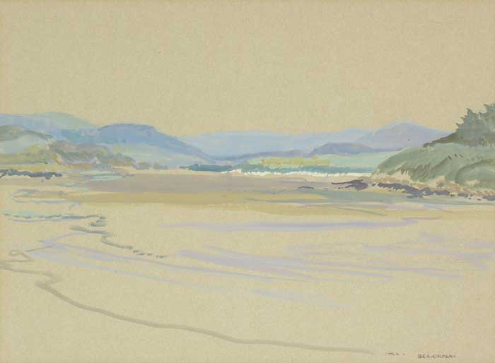 ESTUARY OF THE RIVER BOYNE by Bea Orpen sold for 600 at Whyte's Auctions