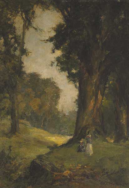 SUMMER EVENING by William Gibbes MacKenzie sold for 100 at Whyte's Auctions