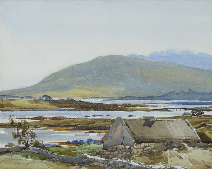 ROUNDSTONE, COUNTY GALWAY by Lady Elizabeth Butler sold for 1,600 at Whyte's Auctions