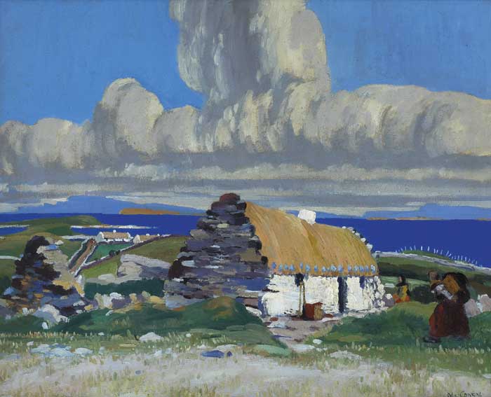 BRINGING HOME TURF by Maurice MacGonigal sold for 7,400 at Whyte's Auctions