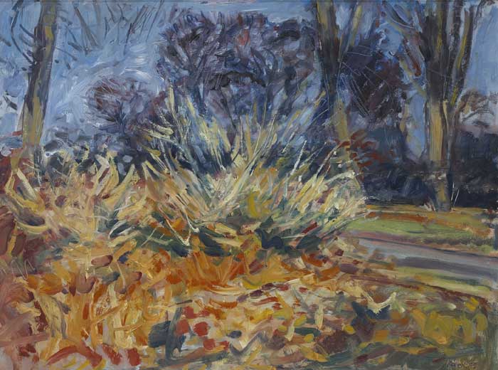 IN AN AUTUMN WOOD, 1995 by Robert Bottom sold for 400 at Whyte's Auctions