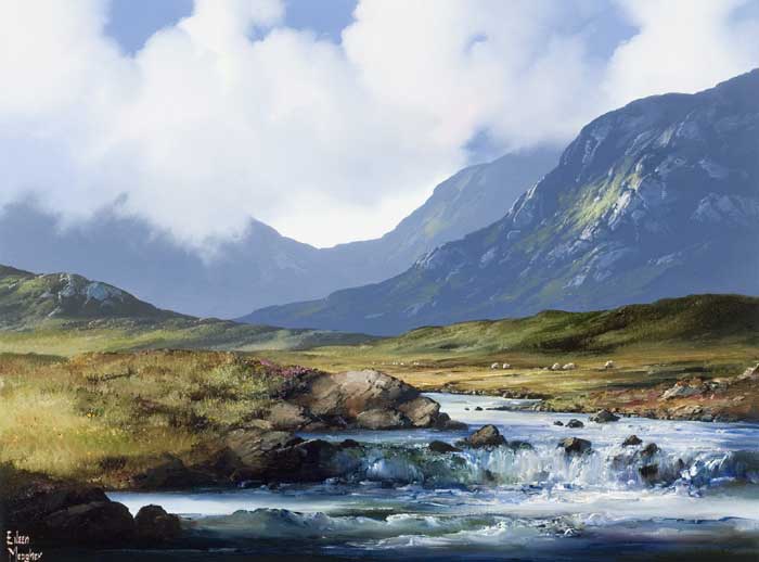 CONNEMARA MOUNTAIN STREAM, 2008 by Eileen Meagher sold for 2,100 at Whyte's Auctions