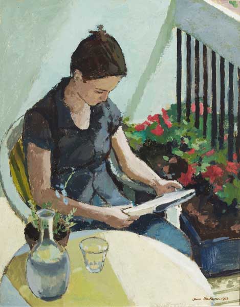 THE BALCONY, 1993 by James MacKeown sold for 2,600 at Whyte's Auctions