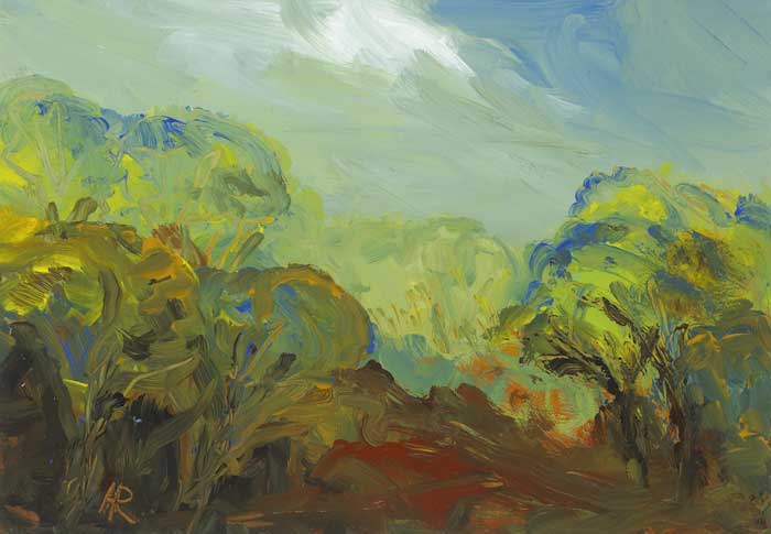 IN AN OLIVE GROVE, PISA, 2003 by Harry Reid sold for 300 at Whyte's Auctions