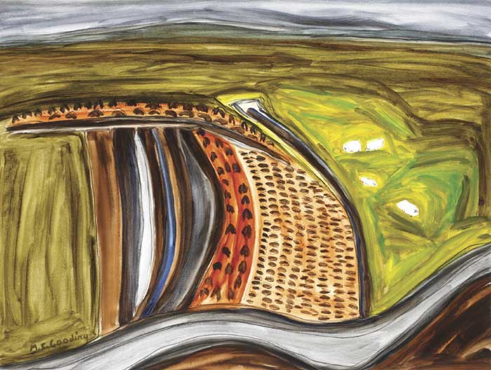 BOG IN CONNEMARA II, 1987 by Maria Simonds-Gooding sold for 2,000 at Whyte's Auctions