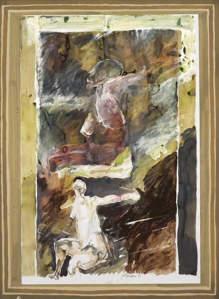 FIGURE STUDY, 1981 by Patrick Graham sold for 1,500 at Whyte's Auctions