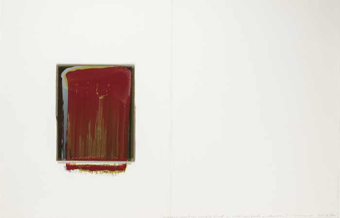 UNTITLED (RED) 2007 by Ciarn Lennon sold for 3,800 at Whyte's Auctions