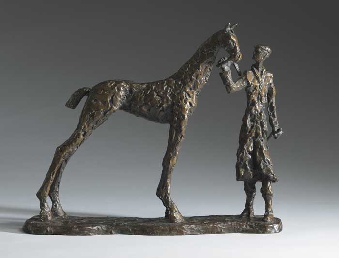 THE THOROUGHBRED by James McCarthy sold for 2,300 at Whyte's Auctions