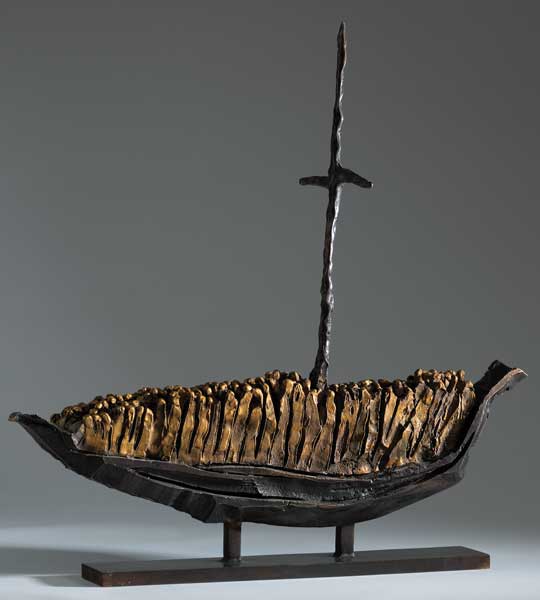 PILGRIM SHIP, 2008 by John Behan sold for 7,800 at Whyte's Auctions