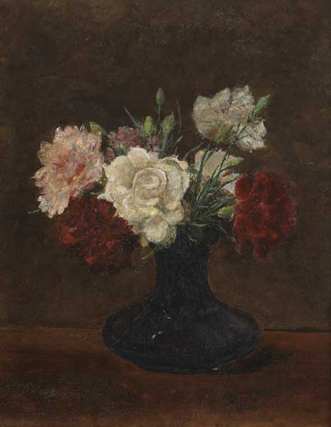 CARNATIONS, 1909 by Hans Iten sold for 2,850 at Whyte's Auctions