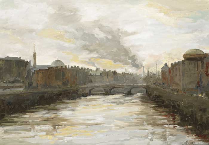 STUDY LIFFEY (I) by Leo Earley sold for 1,250 at Whyte's Auctions