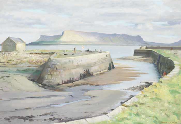 BEN BULBEN FROM RACKLEY, COUNTY SLIGO, 1994/1995 by Carey Clarke sold for 1,600 at Whyte's Auctions