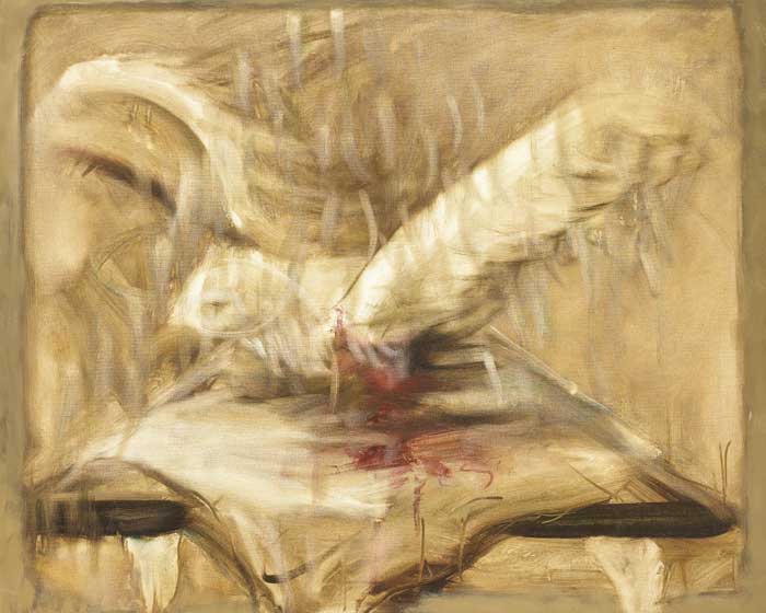A BIRD FOR GOYA by Eoin Llewellyn sold for 1,400 at Whyte's Auctions