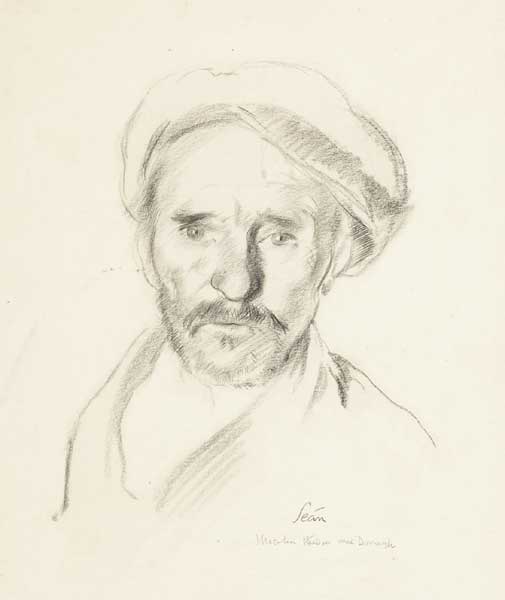 PORTRAIT OF MARTIN PAIDIN MACDONAGH by Sen O'Sullivan RHA (1906-1964) at Whyte's Auctions