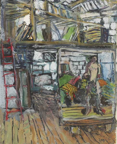 STUDIO INTERIOR, 1995 by Nick Miller sold for 650 at Whyte's Auctions