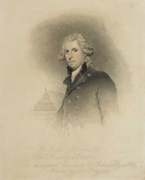 PORTRAIT OF THE RIGHT HONOURABLE RICHARD BRINSLEY SHERIDAN (1751-1816) by Thomas Mann Baynes sold for 750 at Whyte's Auctions