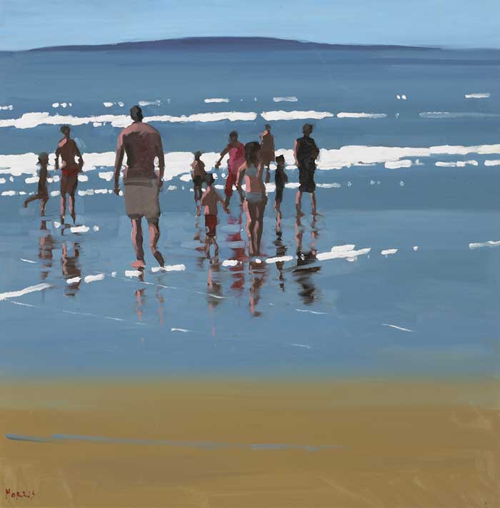 ON INCH BEACH, COUNTY KERRY by John Morris sold for 950 at Whyte's Auctions