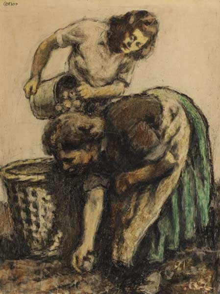 THE POTATO PICKERS by William Conor sold for 21,000 at Whyte's Auctions