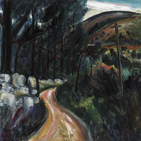 THE GLENCREE VALLEY I by Peter Collis sold for 4,600 at Whyte's Auctions
