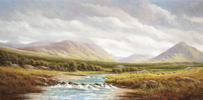 THE MAAMTURKS CONNEMARA by Gerry Marjoram sold for 2,800 at Whyte's Auctions