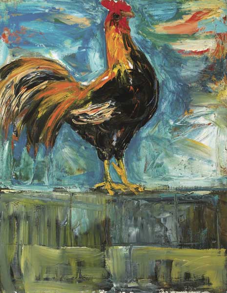 COCK III, 1987 by Sen Fingleton sold for 1,500 at Whyte's Auctions