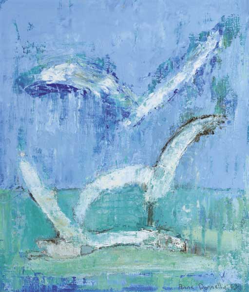 BIRDS IN FLIGHT, 2003 by Anne Donnelly sold for 180 at Whyte's Auctions