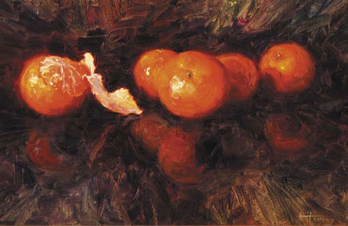 LITTLE ORANGES by Kenny McKendry sold for 360 at Whyte's Auctions