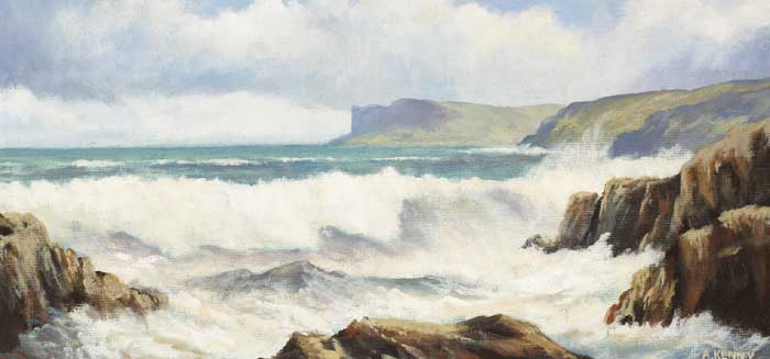 SEASCAPE by Alan Kenny sold for 280 at Whyte's Auctions