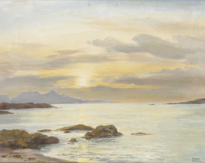 WEST OF IRELAND SEASCAPE by Robert Egginton sold for 350 at Whyte's Auctions