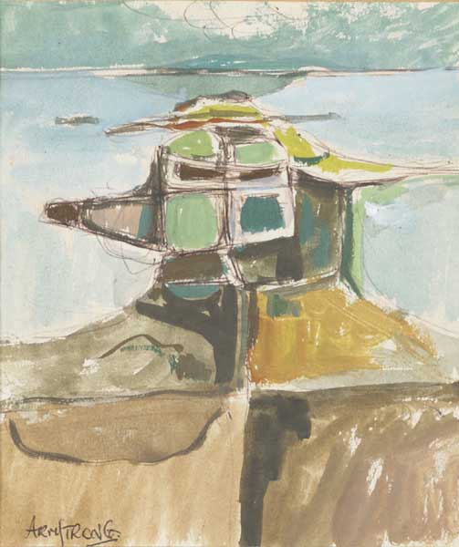 CONNEMARA PROMONTORY by Arthur Armstrong RHA (1924-1996) at Whyte's Auctions