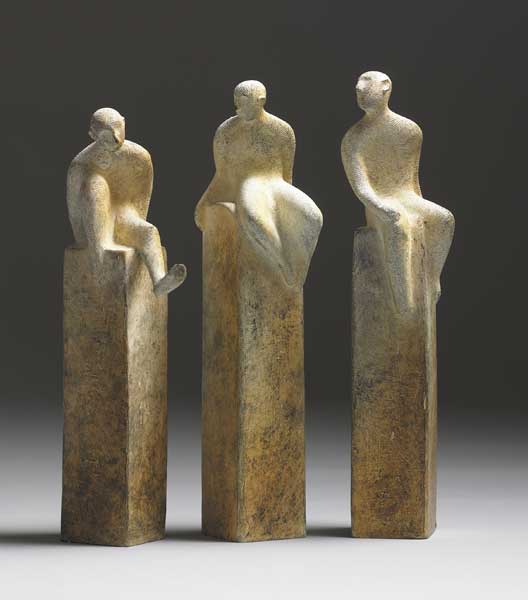 GROUP, 1995 by Carolyn Mulholland RHA (b.1944) at Whyte's Auctions