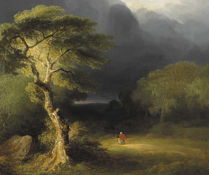 ONCOMING STORM, 1832 by James Arthur O'Connor sold for 15,000 at Whyte's Auctions
