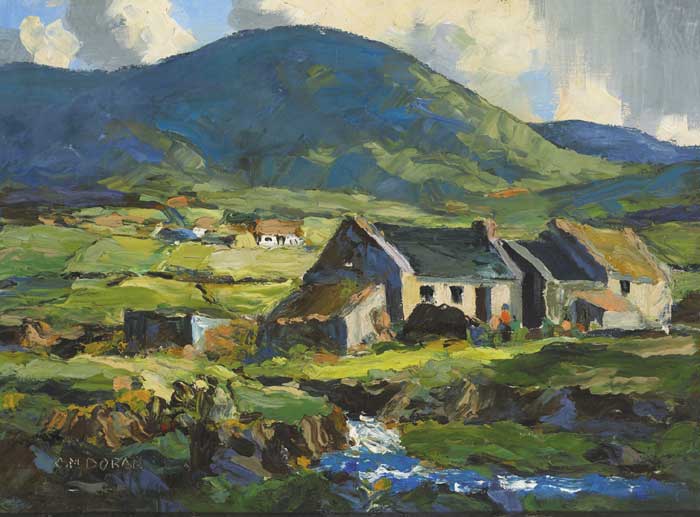 MOUNT EAGLE, COUNTY KERRY by Christopher M. Doran sold for 1,000 at Whyte's Auctions
