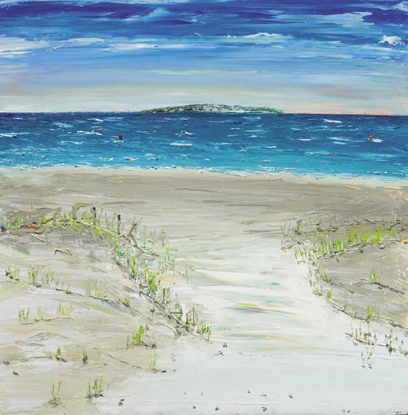 LAMBAY ISLAND by Willie Evesson sold for 1,100 at Whyte's Auctions